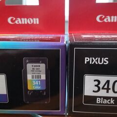 新品、未開封品、キヤノンインクカ－トリッジ、BC-340,BC-341