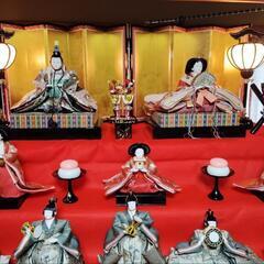 ひな人形　7段飾りの画像