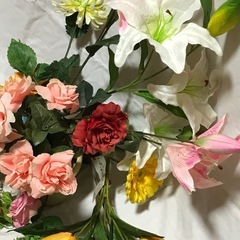 造花たくさん！の画像