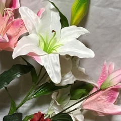 造花たくさん！の画像