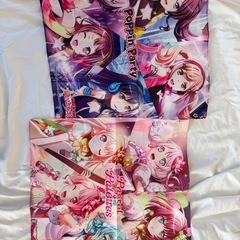 現金支払いOK❣️バンドリちりめん風風呂敷４枚セットで✨の画像