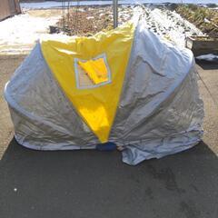 ワカサギ釣り用一人用簡易移動式テントの画像
