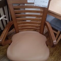 ★ジモティ割あり★  ダイニングチェア ブラウン H×D×W ク...