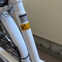  26インチ シマノ製6段変速ギア dixhuit 白 の画像
