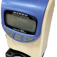 NIPPO ニッポー タイムレコーダー Calcolo20ex タイムカード75枚付き 動作確認済の画像