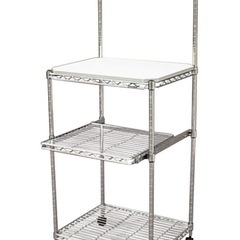 アイリスオーヤマ　メタルラック　レンジ台