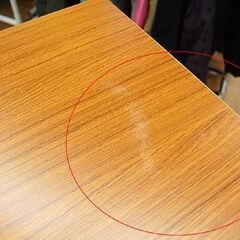 ③ オフィスコム 会議テーブル 幅180×奥行45×高さ71.5cm 折りたたみ 棚付き 事務机 折り畳み 折畳み 長机 作業台 オフィステーブル 札幌市 清田区 平岡の画像