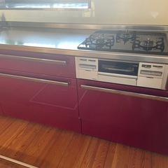 LIXIL キッチン カウンター 収納棚 セット 水廻り 洗面の画像