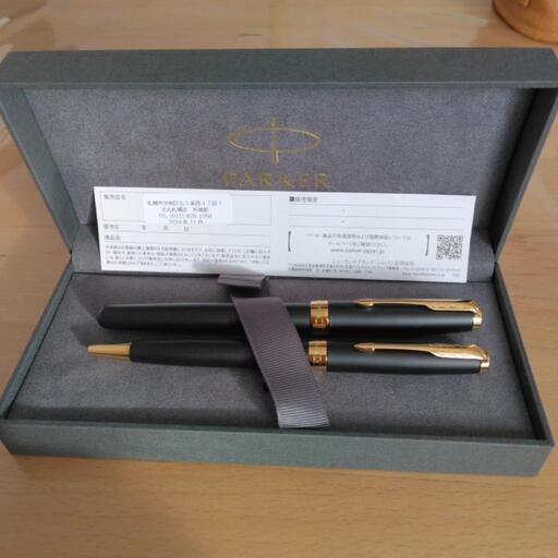 新品未使用 PARKER 万年筆とボールペンのセット\n