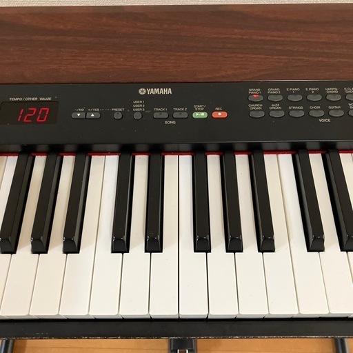 電子ピアノYAMAHA P-120 (TS.) 開明の鍵盤楽器、ピアノの中古あげます・譲ります｜ジモティーで不用品の処分