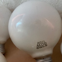 白熱電球 60W 110V おまけ　10個セット 
　　　　　の画像