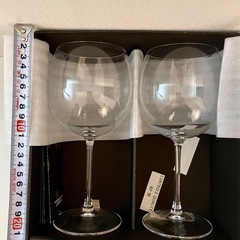 ★ フランス製★ ワイングラス 2個セットの画像