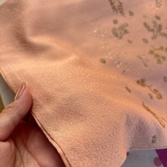 ますいわ屋謹製　総刺繍　訪問着　ピンク　一つ紋の画像