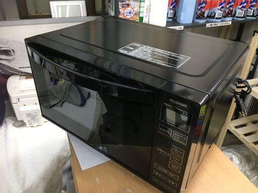 アイリスオーヤマ　２０２２年　フラットタイプ電子レンジ★☆ウィンターセール開催　２千円以上の商品全て１５％～５０％OFF！★☆現金払い