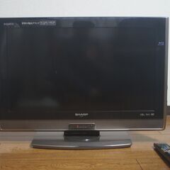 【あげます・ジャンク】テレビ　AQUOS SHARP LC=26DV7