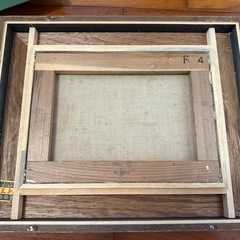 38.「藁屋根の旅館」髙橋一善 油絵 38.「藁屋根の旅館」髙橋一善 油絵