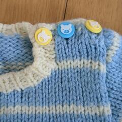 お取引中　手編みセーターの画像