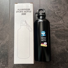 【新品未使用】アルミニウムスポーツボトル500 黒