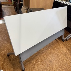 定価8万 オカムラ　折テーブル　フォールディングテーブル　幅180 奥60 高さ72cm　の画像