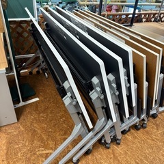 定価8万 オカムラ　折テーブル　フォールディングテーブル　幅180 奥60 高さ72cm　の画像