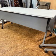 定価8万 オカムラ　折テーブル　フォールディングテーブル　幅180 奥60 高さ72cm　の画像