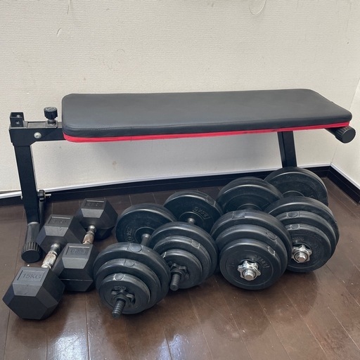 ダンベル　トレーニングベンチ
