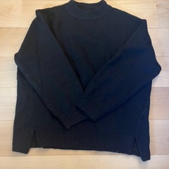 ニット　パーカーの画像