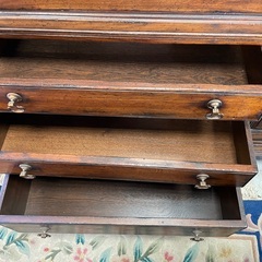 アンティーク/カップボード/飾り棚/ベルギー製/インテリア/ビンテージ/セール品の画像