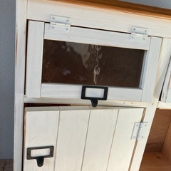 オーダー家具　アンティーク風キャビネットの画像