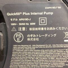 ☆491☆INTEX　インテックス エアーベッド シングル AP619D-J 電動ポンプ内蔵　エアーマットレス　の画像