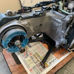 実動 PCX125  エンジン JF28 スロットルボディ の画像