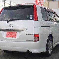 19万円値引き中！トヨタ　アイシス   フロントフォグ　パドルシフト　予備検査付き　ローンブラックでもOK！！審査受付中！自社ローンでは無いオートローン！の画像