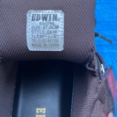 値下げ‼️　メンズ　ミッドカット　エドウィンの画像
