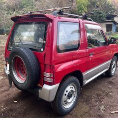 至急！！☆パジェロミニ　マニュアル　MT VR-Ⅱ　不具合無し　車検有　4WD☆　AT(オートマ)トラックなら車両交換考えます。の画像