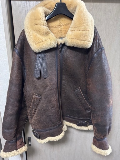 AVIREX ブラウンレザーアウター サイズ40