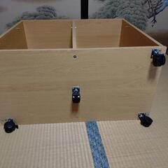 押入れ収納ワゴン（大）　キャスターつきの画像