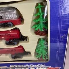 M110702K  EX-TRAIN RS エクストレイン 鉄道おもちゃ 鉄道玩具 汽車 線路 セット 現状品 中古品の画像