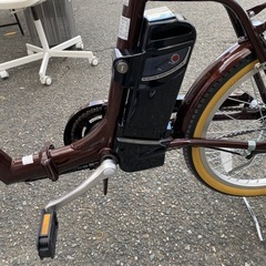 ⭐️未使用⭐️ 21TECHNOLGY 20インチ 電動アシスト自転車 ブラウン No.1804の画像
