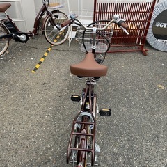 ⭐️未使用⭐️ 21TECHNOLGY 20インチ 電動アシスト自転車 ブラウン No.1804の画像