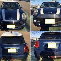 【車検あり・美車】　MINI　ミニクーパー　F56　ガソリン　毎回ディーラーで車検・整備　人気ツートン/ナビ/バックカメラ/ドラレコ/ETCの画像