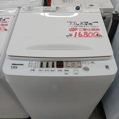 1年間保証 ハイセンス 2023年製 5.5㎏洗濯機 HW-55E2W
