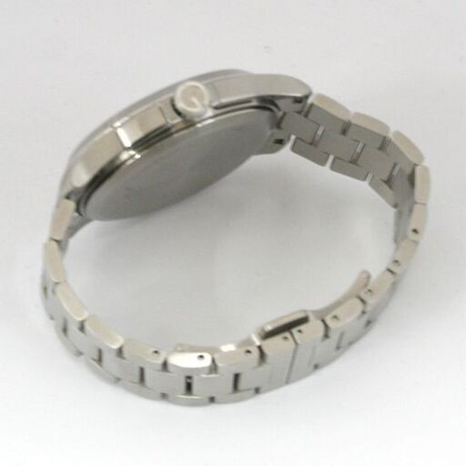 動作品 GUCCI Gタイムレスクロノ YA126272 クオーツ式腕時計 デイト スモセコ 30分針 1/10秒針 ブラックダイヤル
