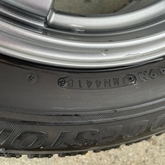 15インチ6J+53  114.3-5穴アルミ　スタッドレスVRXの画像