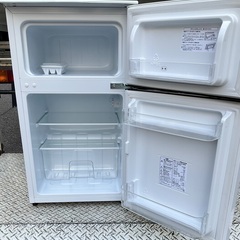 【RKGRE-429】特価！ハイセンス/Hisense/93L 冷凍冷蔵庫/HR-B95A/中古品/2019年製/店頭引取推奨商品/近隣弊社配達有料で可の画像