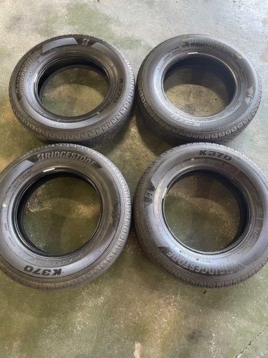 ブリヂストン　145／80R12 LT K370 4本　軽トラ、軽バン