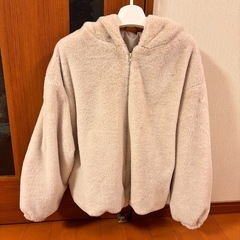 もこもこパーカー