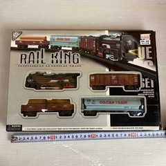 M110703K  RAIL KING LEAGUE LINES SET クラシカル機関車 レールキング プラレール 電車 鉄道 列車 鉄道模型 鉄道おもちゃ 鉄道玩具 汽車 線路 セット 現状品 中古品の画像