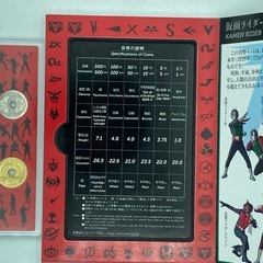 P0329607A 仮面ライダー 誕生50周年貨幣セット 2021年 記念硬貨 額面666円 造幣局 コレクション コレクター 令和6年 ミントセットの画像