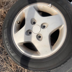 タイヤ＆ホイール【155/65R13】の画像