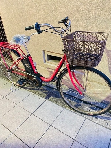 パナソニックの中古電動自転車です！あちこち新品に交換してるので、買って以降、余計にお金がかかる心配はないですよー！防犯登録も込みの料金です！早い者勝ち！